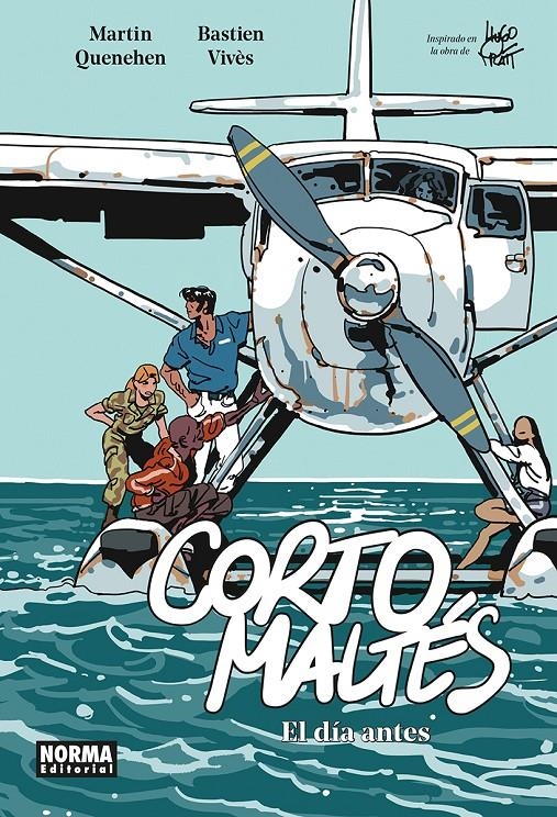 CORTO MALTES: EL DIA ANTES (EDICION EN BLANCO Y NEGRO) (TOMO UNICO) [CARTONE] | QUENEHEN, MARTIN / VIVES, BASTIEN | Akira Comics  - libreria donde comprar comics, juegos y libros online