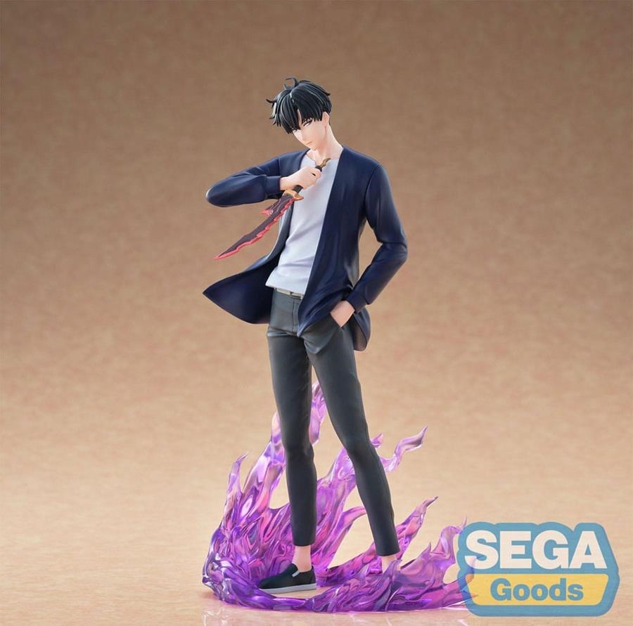 SOLO LEVELING: ESTATUA SUNG JINWO  XROSSLINK 18 CM PVC [CAJA] | Akira Comics  - libreria donde comprar comics, juegos y libros online