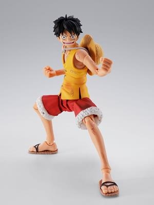 ONE PIECE: FIGURA MONKEY D. LUFFY MARINEFORD (S.H.FIGUARTS) 15 CM PVC [CAJA] | Akira Comics  - libreria donde comprar comics, juegos y libros online