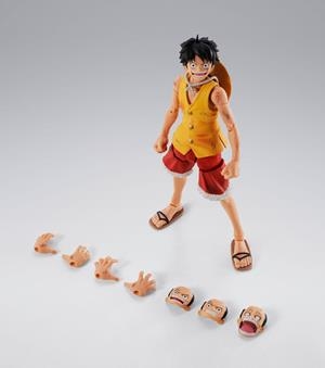 ONE PIECE: FIGURA MONKEY D. LUFFY MARINEFORD (S.H.FIGUARTS) 15 CM PVC [CAJA] | Akira Comics  - libreria donde comprar comics, juegos y libros online