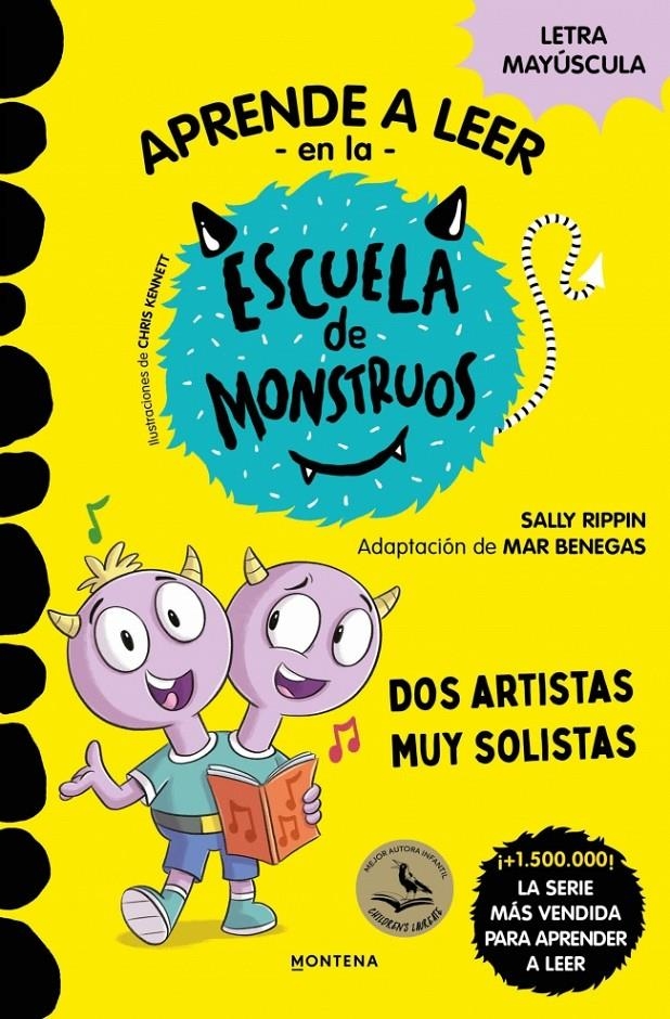 APRENDE A LEER EN LA ESCUELA DE MONSTRUOS Nº24: DOS ARTISTAS MUY SOLISTAS [RUSTICA] | RIPPIN, SALLY / BENEGAS, MAR | Akira Comics  - libreria donde comprar comics, juegos y libros online