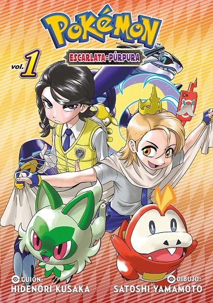 POKEMON: ESCARLATA Y PURPURA Nº01 (COLECCION 17) [RUSTICA] | KUSAKA, HIDENORI / YAMAMOTO, SATOSHI | Akira Comics  - libreria donde comprar comics, juegos y libros online