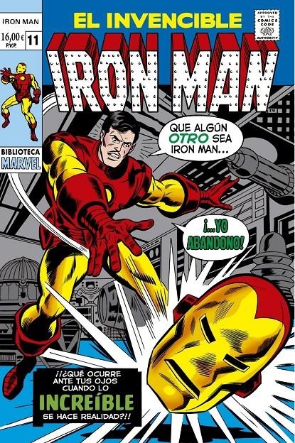BIBLIOTECA MARVEL: EL INVENCIBLE IRON MAN Nº11 (1970 / 21-26 USA) [RUSTICA] | GOODWIN, ARCHIE / HECK, DON | Akira Comics  - libreria donde comprar comics, juegos y libros online