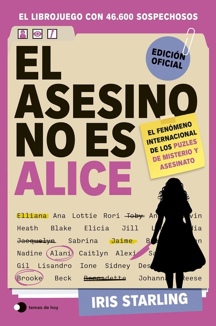 ASESINO NO ES ALICE, EL [RUSTICA] | STARLING, IRIS | Akira Comics  - libreria donde comprar comics, juegos y libros online