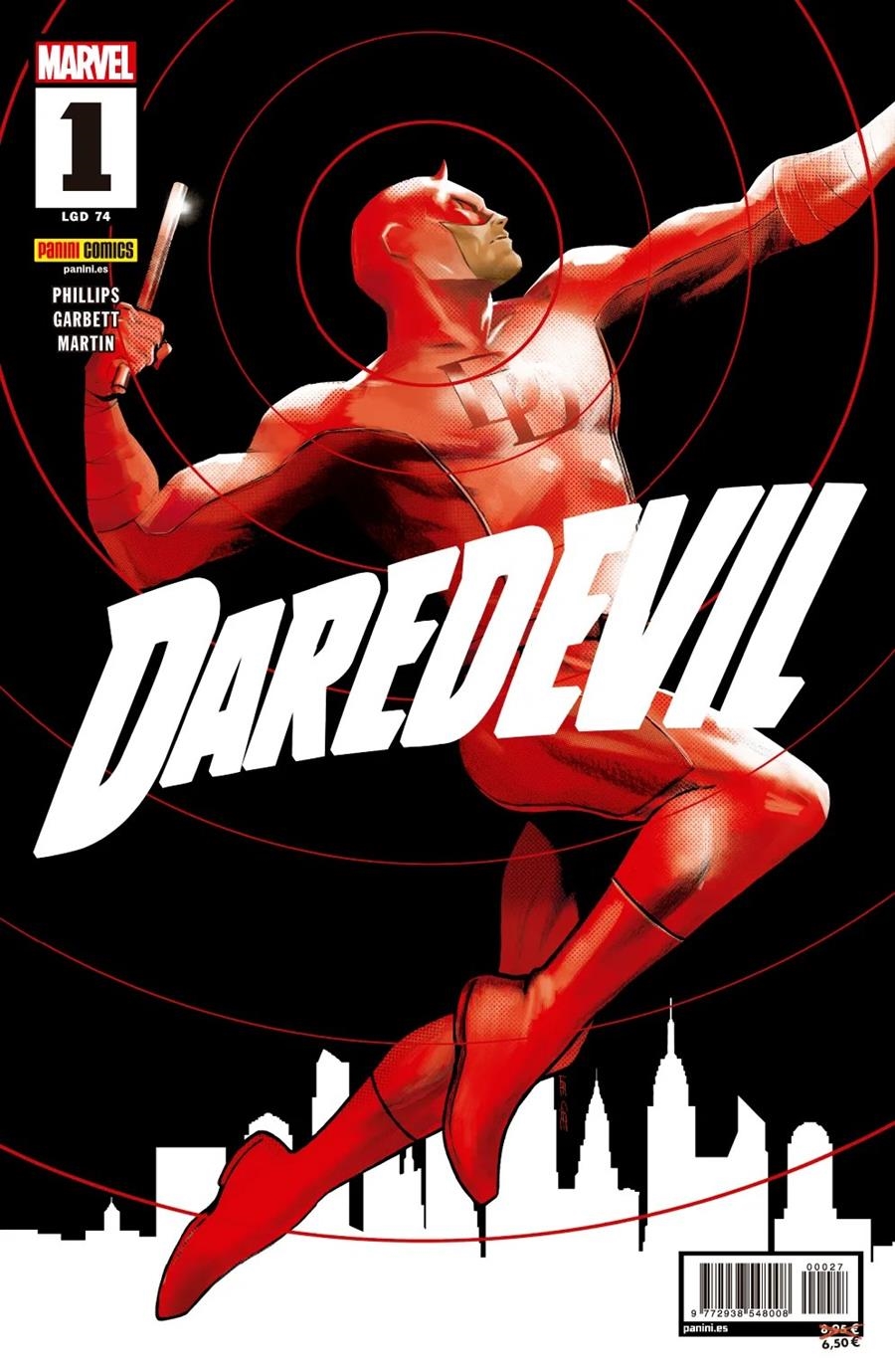DAREDEVIL Nº74 / Nº01 [GRAPA] | GARBETT, LEE / PHILLIPS, STEPHANIE | Akira Comics  - libreria donde comprar comics, juegos y libros online