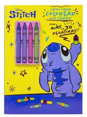 STITCH (LIBRO PARA COLOREAR CON CERAS) [RUSTICA] | Akira Comics  - libreria donde comprar comics, juegos y libros online