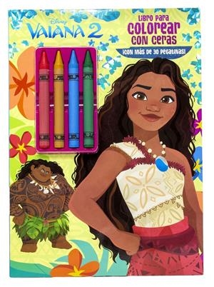 VAIANA 2 (LIBRO PARA COLOREAR CON CERAS) [RUSTICA] | Akira Comics  - libreria donde comprar comics, juegos y libros online