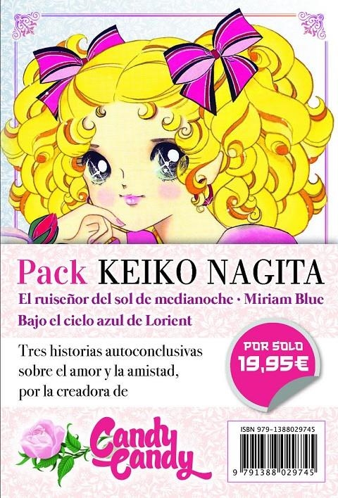 MIRIAM BLUE, BAJO EL CIELO AZUL DE LORIENT Y EL RUISEÑOR DE MEDIANOCHE (PACK KEIKO NAGITA) [RUSTICA] | NAGITA, KEIKO / AOIKE, YASUKO | Akira Comics  - libreria donde comprar comics, juegos y libros online