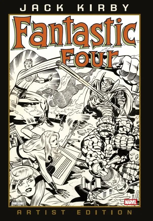 MARVEL ARTIST'S EDITION: LOS 4 FANTASTICOS DE JACK KIRBY [CARTONE] | KIRBY, JACK | Akira Comics  - libreria donde comprar comics, juegos y libros online