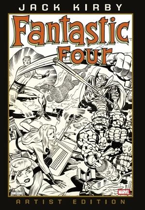 MARVEL ARTIST'S EDITION: LOS 4 FANTASTICOS DE JACK KIRBY [CARTONE] | KIRBY, JACK | Akira Comics  - libreria donde comprar comics, juegos y libros online