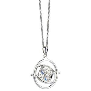 HARRY POTTER: COLLAR CON COLGANTE GIRATIEMPO (PLATA DE LEY) [CAJA] | Akira Comics  - libreria donde comprar comics, juegos y libros online