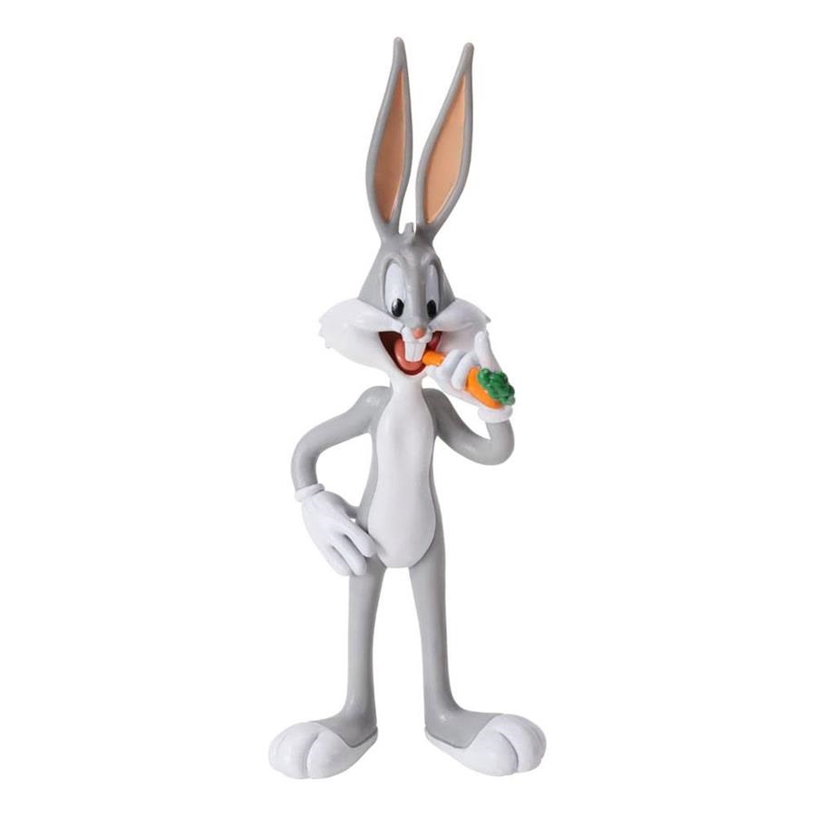LOONEY TUNES: FIGURA MALEABLE BUGS BUNNY 14 CM PVC | Akira Comics  - libreria donde comprar comics, juegos y libros online