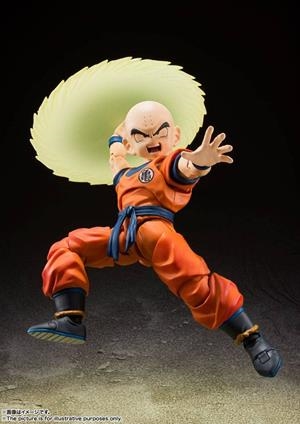 DRAGON BALL Z: FIGURA KRILLIN-EARTH'S STRONGEST MAN (S.H. FIGUARTS) 17 CM PVC [CAJA] | Akira Comics  - libreria donde comprar comics, juegos y libros online