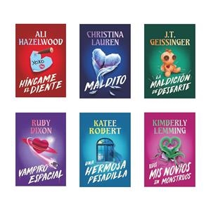UN AMOR DE MIEDO (ESTUCHE) [RUSTICA] | HAZELWOOD, ALI /  LAUREN, CHRISTINA/GEISSINGER, J.T./ DIXON, RUBY/ROBERT, KATEE/LEMMING, KIMBERLY | Akira Comics  - libreria donde comprar comics, juegos y libros online
