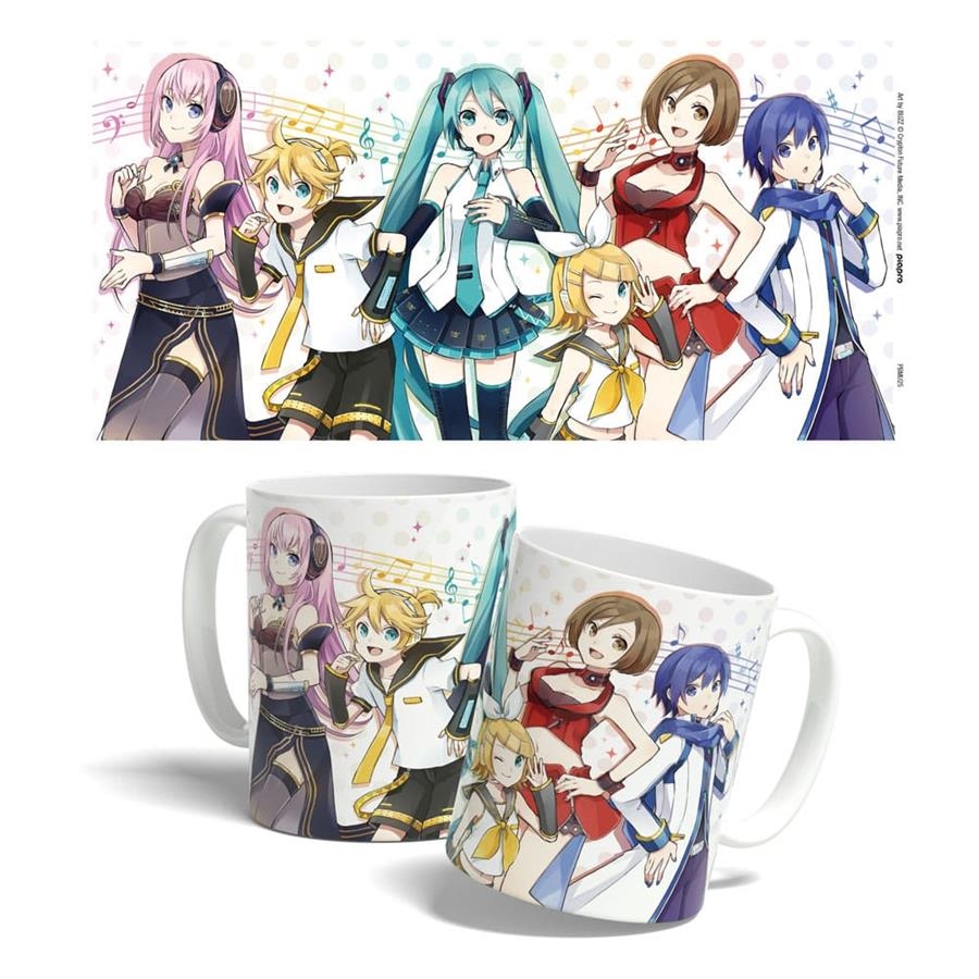 HATSUNE MIKU: TAZA GROUPO (CERAMICA) 325 ML [CAJA] | Akira Comics  - libreria donde comprar comics, juegos y libros online