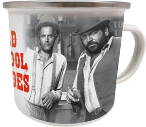 BUD SPENCER & TERENCE HILL: TAZA ENAMEL OLD SCHOOL HEROES | Akira Comics  - libreria donde comprar comics, juegos y libros online