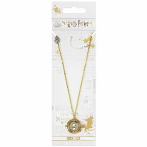 HARRY POTTER: COLLAR CON COLGANTE FIXED TIME TURNER (BAÑADO EN ORO) | Akira Comics  - libreria donde comprar comics, juegos y libros online