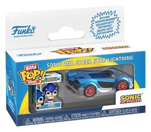 BITTY POP! SONIC RIDE: FIGURA SPEED STAR WITH SONIC 2,5 CM [CAJA] | Akira Comics  - libreria donde comprar comics, juegos y libros online
