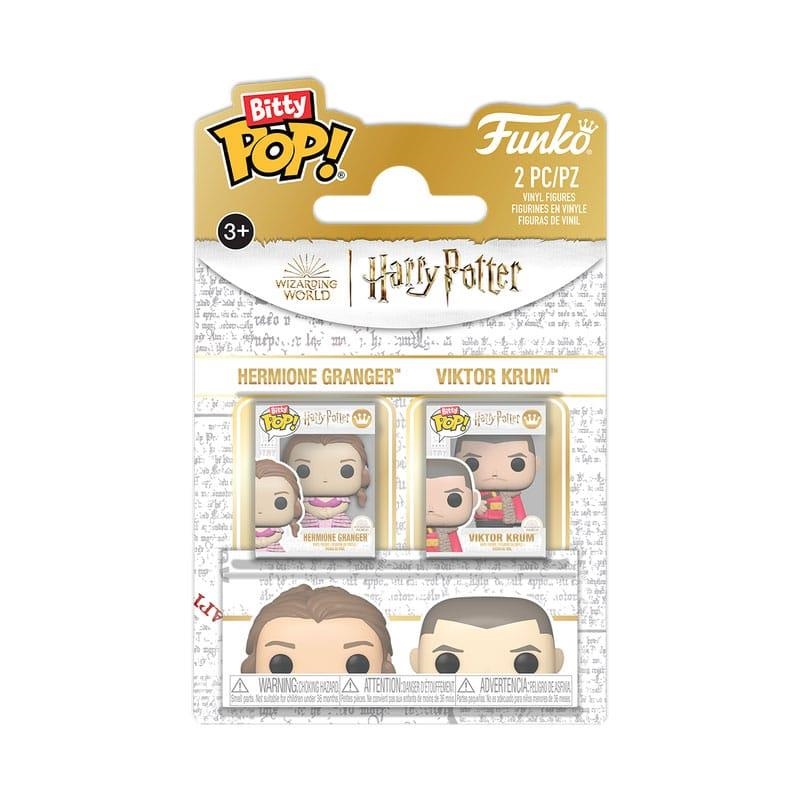 BITTY POP! HARRY POTTER: PACK DE 2 FIGURAS HERMIONE & KRUM 2,5 CM [CAJA] | Akira Comics  - libreria donde comprar comics, juegos y libros online