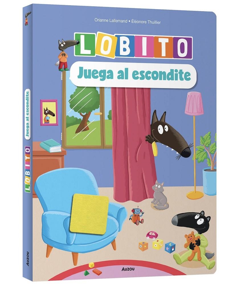 LOBITO JUEGA AL ESCONDITE ¡CON SOLAPAS DE FIELTRO! [CARTONE] | LALLEMAND, ORIANNE / THUILLIER, ELEONORE | Akira Comics  - libreria donde comprar comics, juegos y libros online