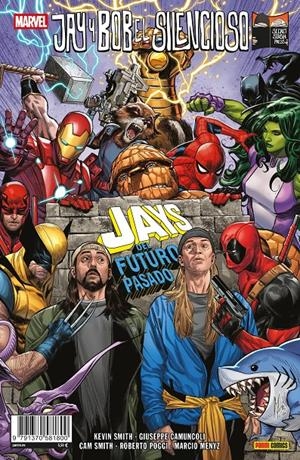 JAY Y BOB EL SILENCIOSO: JAYS DEL FUTURO PASADO [GRAPA] | SMITH, KEVIN / CAMUNCOLI, GIUSEPPE | Akira Comics  - libreria donde comprar comics, juegos y libros online