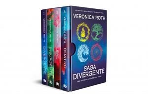 DIVERGENTE SAGA (ESTUCHE QUE CONTIENE: DIVERGENTE | INSURGENTE | LEAL | CUATRO) [BOLSILLO] | ROTH, VERONICA | Akira Comics  - libreria donde comprar comics, juegos y libros online