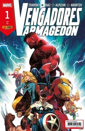 VENGADORES: ARMAGEDON (1 DE 5) [GRAPA] | ZDARSKY, CHIP / DIAZ, DELIO | Akira Comics  - libreria donde comprar comics, juegos y libros online