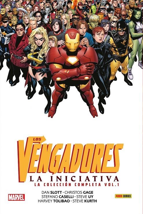 VENGADORES: LA INICIATIVA (LA COLECCION COMPLETA) [CARTONE] | SLOTT, DAN / CASELLI, STEFANO | Akira Comics  - libreria donde comprar comics, juegos y libros online