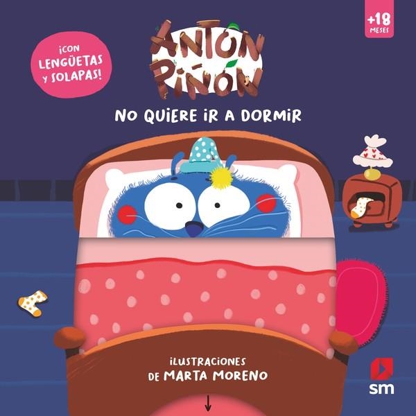 ANTON PIÑON: NO QUIERE IR A DORMIR [CARTONE] | BALZARETTI, CARLA / MORENO, MARTA | Akira Comics  - libreria donde comprar comics, juegos y libros online