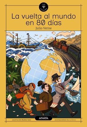 VUELTA AL MUNDO EN 80 DIAS, LA [RUSTICA] | VERNE, JULIO | Akira Comics  - libreria donde comprar comics, juegos y libros online