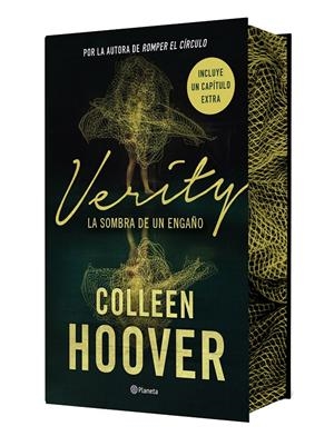 VERITY: LA SOMBRA DE UN ENGAÑO (EDICION ESPECIAL CON CANTOS TINTADOS) [CARTONE] | HOOVER, COLLEEN | Akira Comics  - libreria donde comprar comics, juegos y libros online