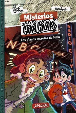 MISTERIOS EN LA GRAN CIUDAD Nº04: LOS PLANOS SECRETOS DE TESLA [RUSTICA] | CAMPOY, ANA / ALONSO, ALEX | Akira Comics  - libreria donde comprar comics, juegos y libros online