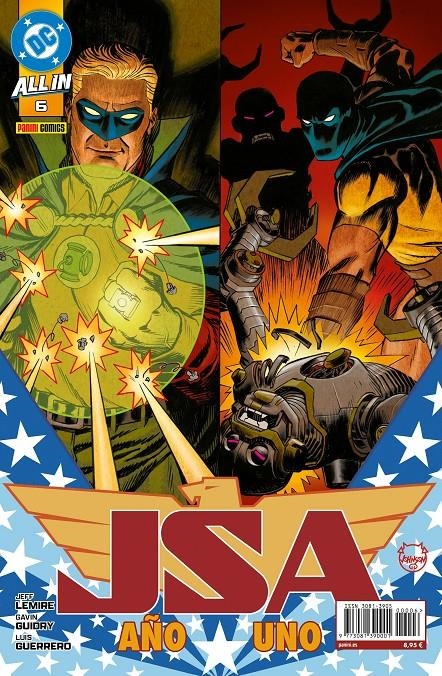 JSA Nº06 (DC ALL IN) [RUSTICA] | GUIDRY, GAVIN / LEMIRE, JEFF | Akira Comics  - libreria donde comprar comics, juegos y libros online