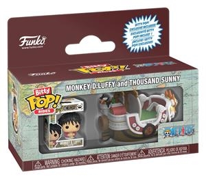 ONE PIECE BITTY POP! RIDE: FIGURA THOUSAND SUNNY WITH LUFFY 2,5 CM [CAJA] | Akira Comics  - libreria donde comprar comics, juegos y libros online