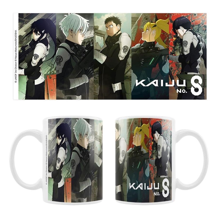 KAIJU NO. 8: TAZA (CERAMICA) MINA, RENO, KAFKA, KIKORU, HOSHINA [CAJA] | Akira Comics  - libreria donde comprar comics, juegos y libros online