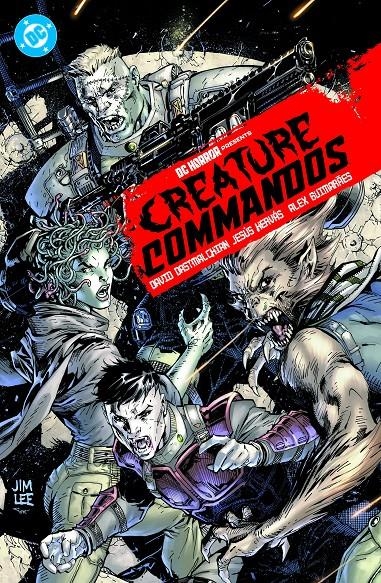 DC HORROR PRESENTS: CREATURE COMMANDOS [CARTONE] | DASTMALCHIAN, DAVID / HERVAS, JESUS | Akira Comics  - libreria donde comprar comics, juegos y libros online