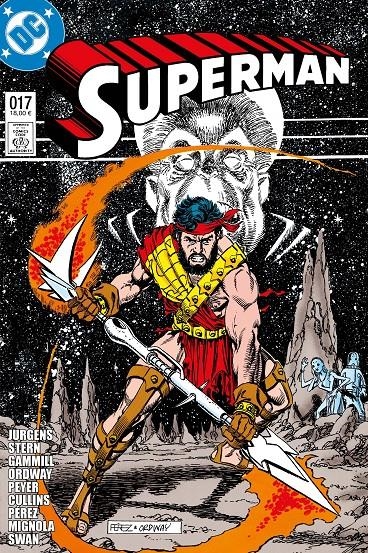 BIBLIOTECA DC: SUPERMAN Nº17 (1989 / 30-31 USA) [RUSTICA] | JURGENS, DAN / PEREZ, GEORGE | Akira Comics  - libreria donde comprar comics, juegos y libros online