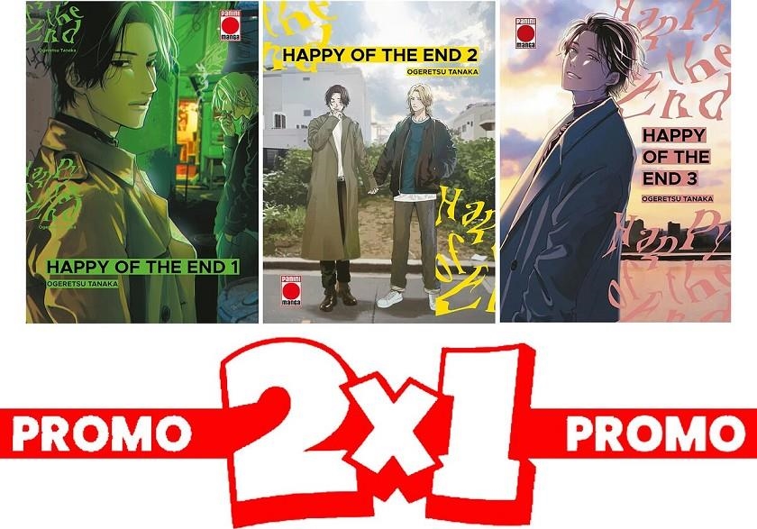 HAPPY OF THE END (PACK 1-3) [RUSTICA] | Akira Comics  - libreria donde comprar comics, juegos y libros online