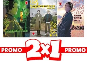 HAPPY OF THE END (PACK 1-3) [RUSTICA] | Akira Comics  - libreria donde comprar comics, juegos y libros online
