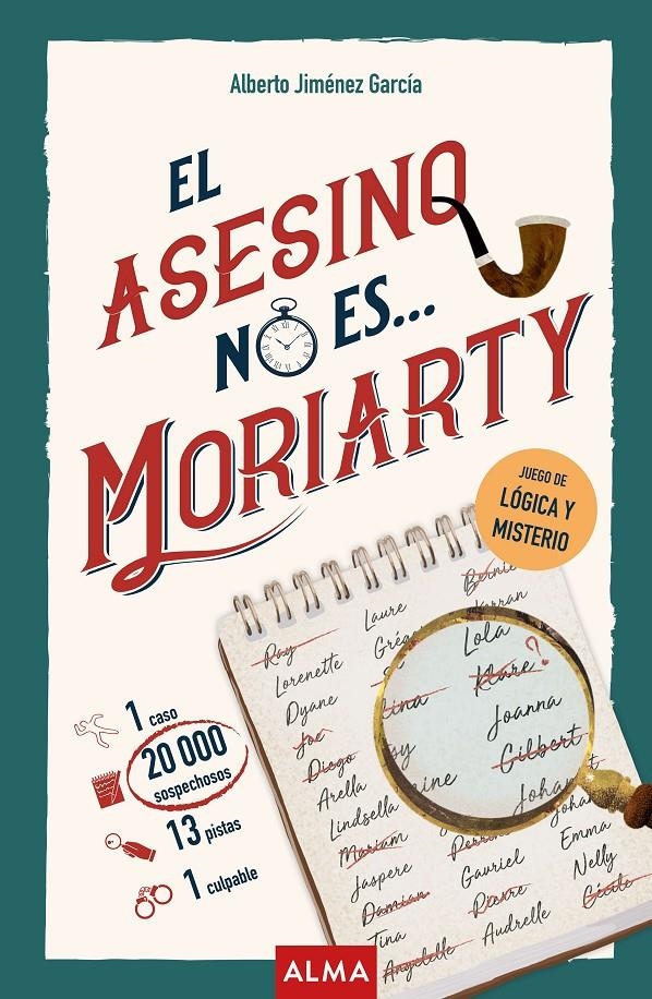 ASESINO NO ES MORIARTY, EL [RUSTICA] | JIMENEZ, ALBERTO | Akira Comics  - libreria donde comprar comics, juegos y libros online