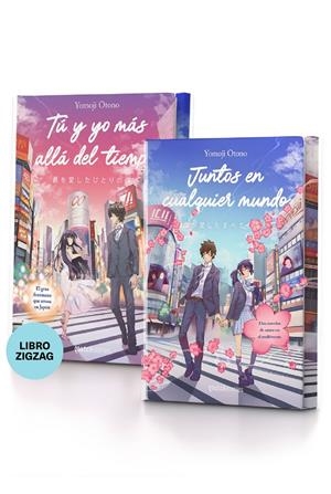 JUNTOS EN CUALQUIER MUNDO. TU Y YO MAS ALLA DEL TIEMPO (LIBRO ZIGZAG EN ESTUCHE) [CARTONE] | OTONO, YOMOJI | Akira Comics  - libreria donde comprar comics, juegos y libros online