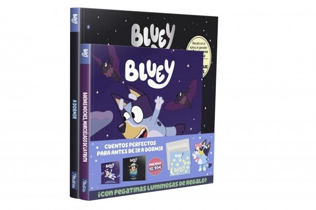 BLUEY: A DORMIR CON BLUEY (DOS LIBROS DE BLUEY PARA LEER ANTES DE DORMIR) [CARTONE] | BLUEY | Akira Comics  - libreria donde comprar comics, juegos y libros online