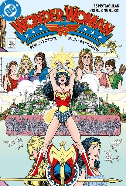 BIBLIOTECA DC: WONDER WOMAN Nº01 [RUSTICA] | PEREZ, GEORGE | Akira Comics  - libreria donde comprar comics, juegos y libros online