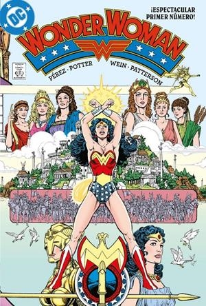 BIBLIOTECA DC: WONDER WOMAN Nº01 [RUSTICA] | PEREZ, GEORGE | Akira Comics  - libreria donde comprar comics, juegos y libros online