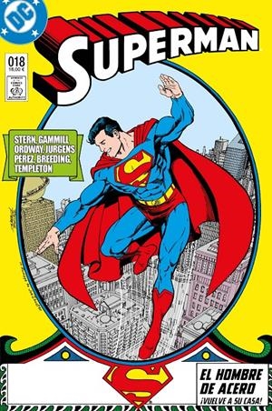 BIBLIOTECA DC: SUPERMAN Nº18 (1989 / 32-34 USA) [RUSTICA] | JURGENS, DAN / PEREZ, GEORGE | Akira Comics  - libreria donde comprar comics, juegos y libros online