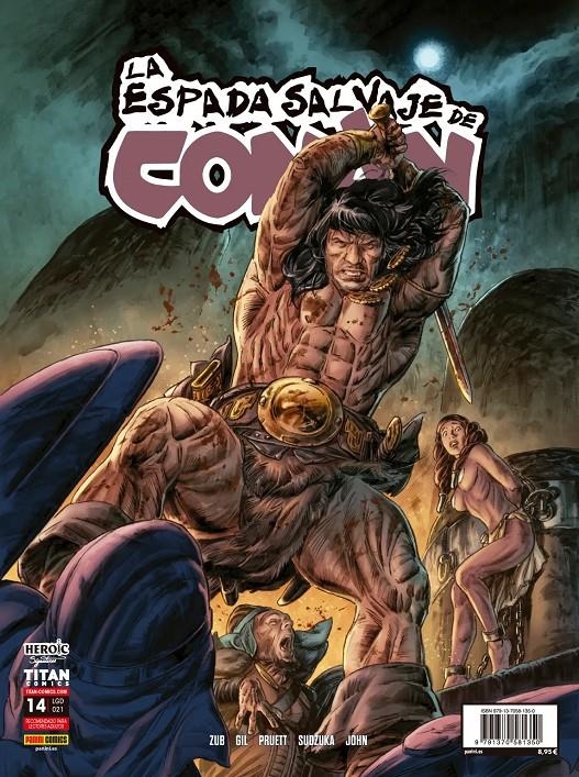 ESPADA SALVAJE DE CONAN Nº14 (TITAN COMICS) [RUSTICA] | ZUB, JIM / GIL, IVAN | Akira Comics  - libreria donde comprar comics, juegos y libros online