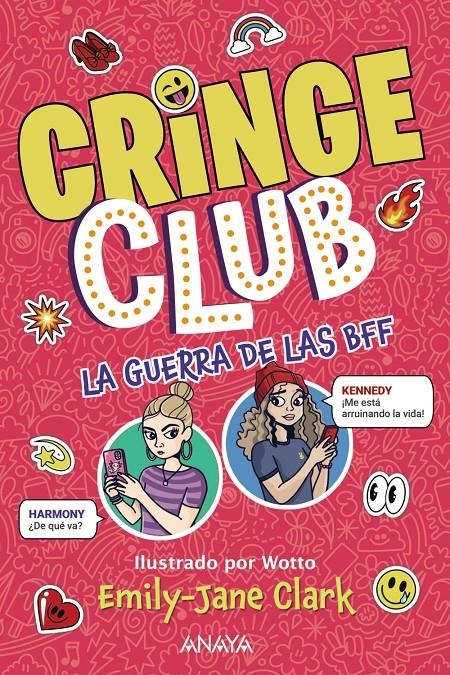 CRINGE CLUB Nº02: LA GUERRA DE LAS BFF [RUSTICA] | CLARK, EMILY JANE / WOTTO | Akira Comics  - libreria donde comprar comics, juegos y libros online