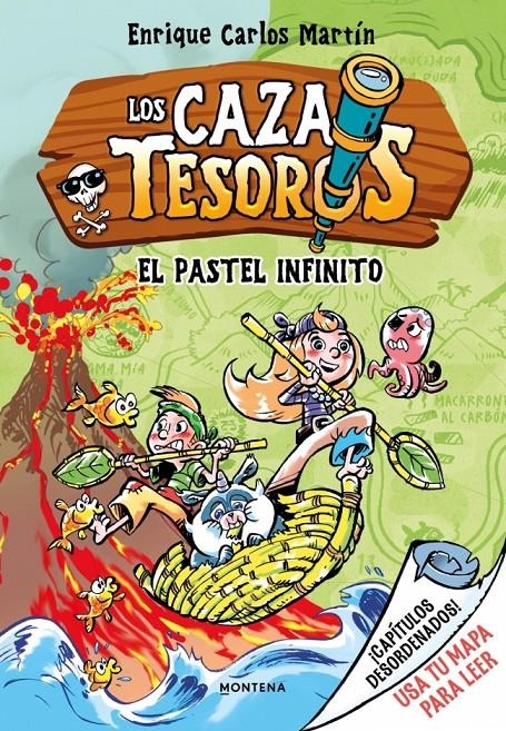 CAZATESOROS, LOS Nº03: EL PASTEL INFINITO [RUSTICA] | MARTIN, ENRIQUE CARLOS | Akira Comics  - libreria donde comprar comics, juegos y libros online