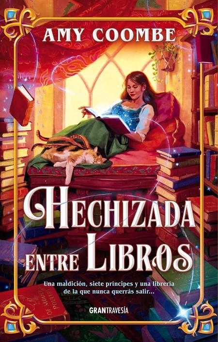 HECHIZADA ENTRE LIBROS [RUSTICA] | COOMBE, AMY | Akira Comics  - libreria donde comprar comics, juegos y libros online