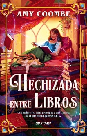 HECHIZADA ENTRE LIBROS [RUSTICA] | COOMBE, AMY | Akira Comics  - libreria donde comprar comics, juegos y libros online